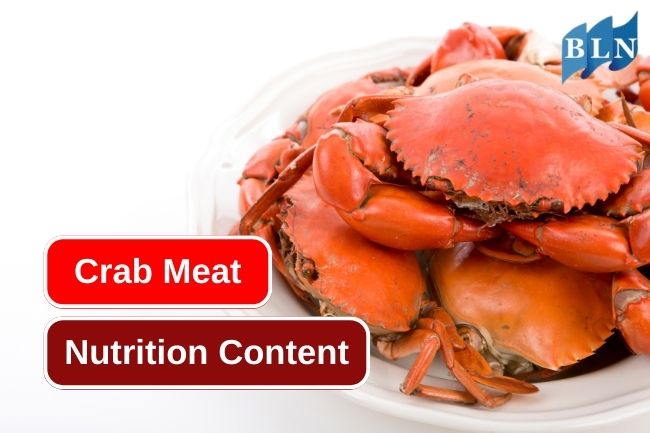 Here Are Some Essential Nutrition From Crab